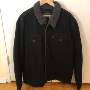 Levi’s Sherpa Denim Trucker Jacket